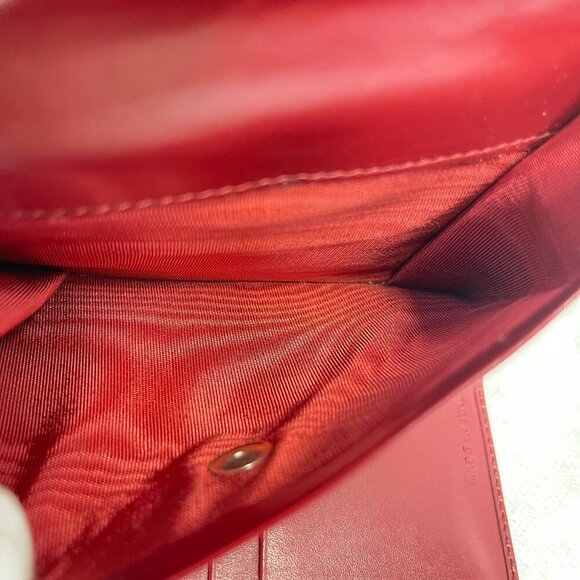 Prada Bordeaus Leather Wallet w/ Coin Pouch - Preowned - Picture 14 of 14